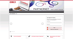 Desktop Screenshot of okipartnernet.co.uk